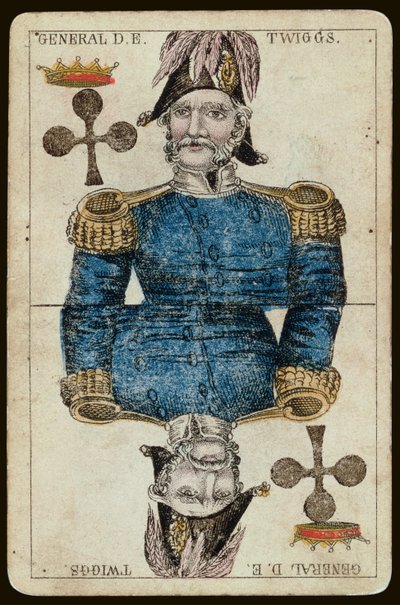 Playing Card: King of Clubs by American School